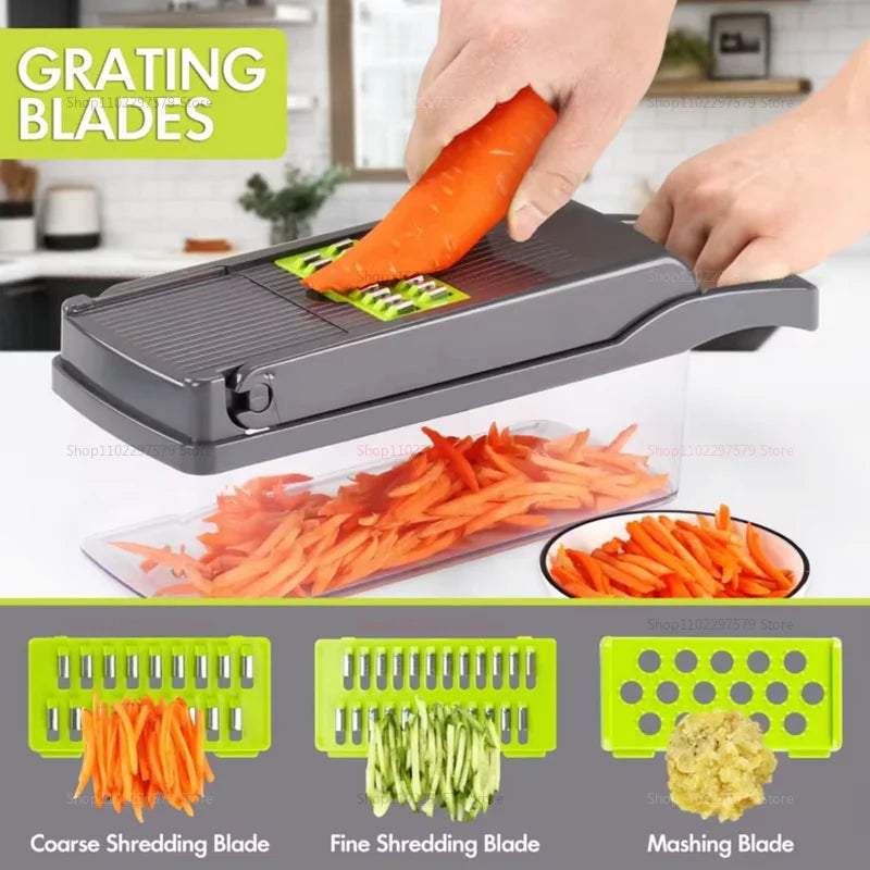Multifunction Kitchen Chopper (16-in-1)