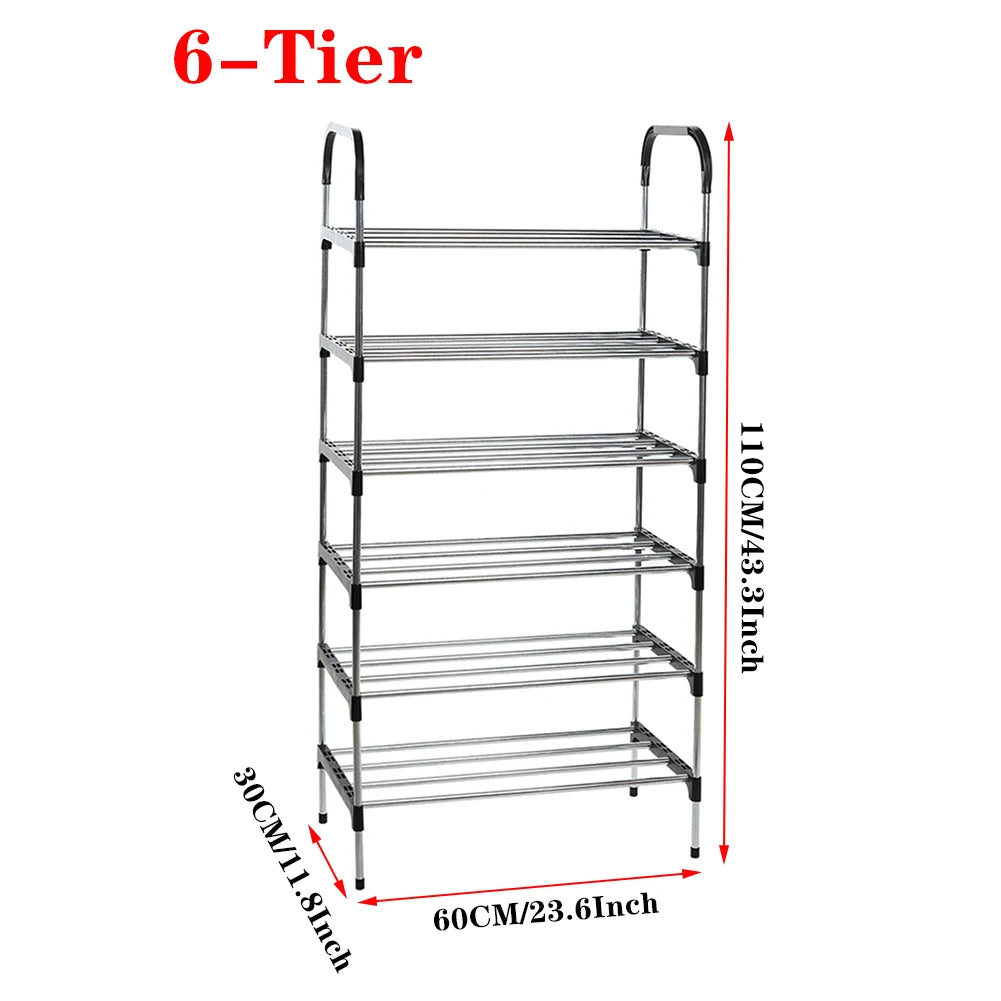 Multi-Tier Shoe Rack Organizer
