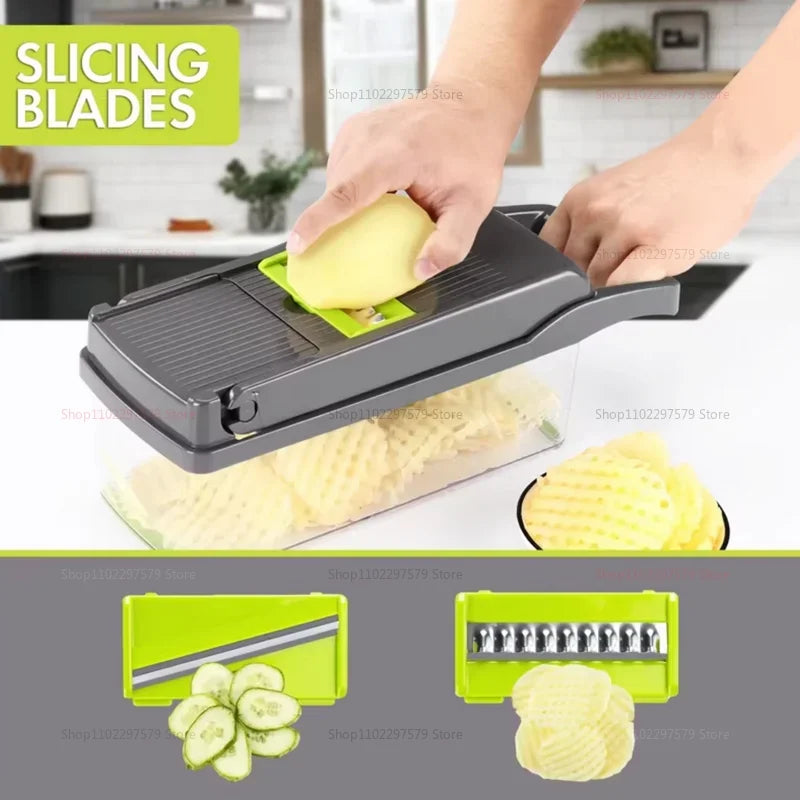Multifunction Kitchen Chopper (16-in-1)