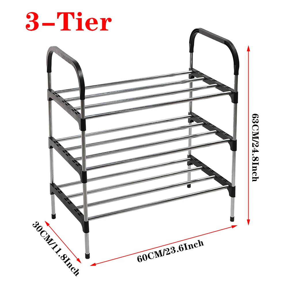 Multi-Tier Shoe Rack Organizer