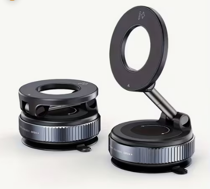 360° Rotating Magnetic Phone Holder with Vacuum Seal